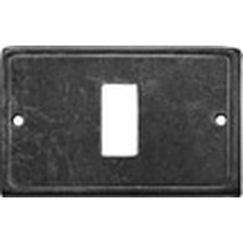 Coprinterruttore 1 foro in Ferro - Immagine 1