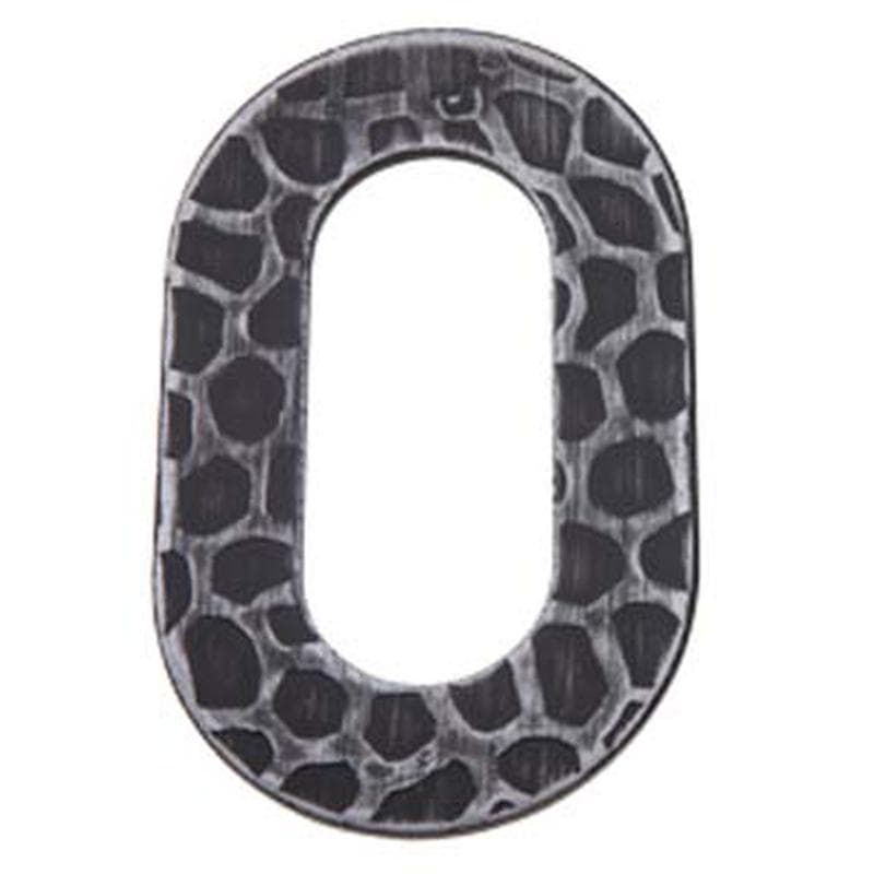 Numero civico 0 in Ferro - Immagine 1