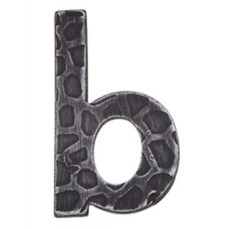 Lettera civica b in Ferro - Immagine 1