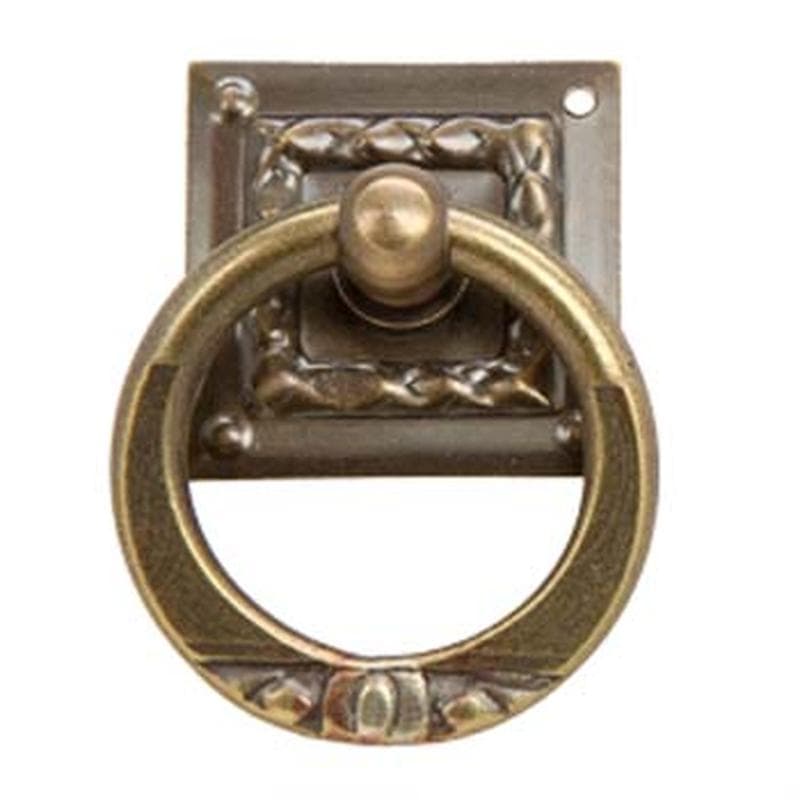 Pendente su placca quadrata in Ottone - Immagine 1