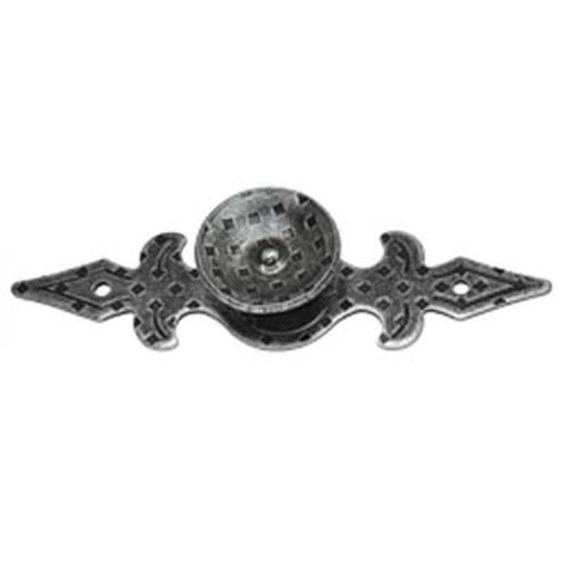 Pomolo con placca in Ferro - Immagine 1