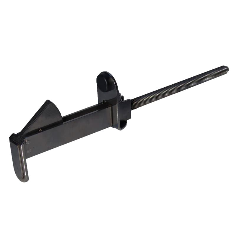 Nero • Inox AISI 316 • Vite 135 mm - per anta singola