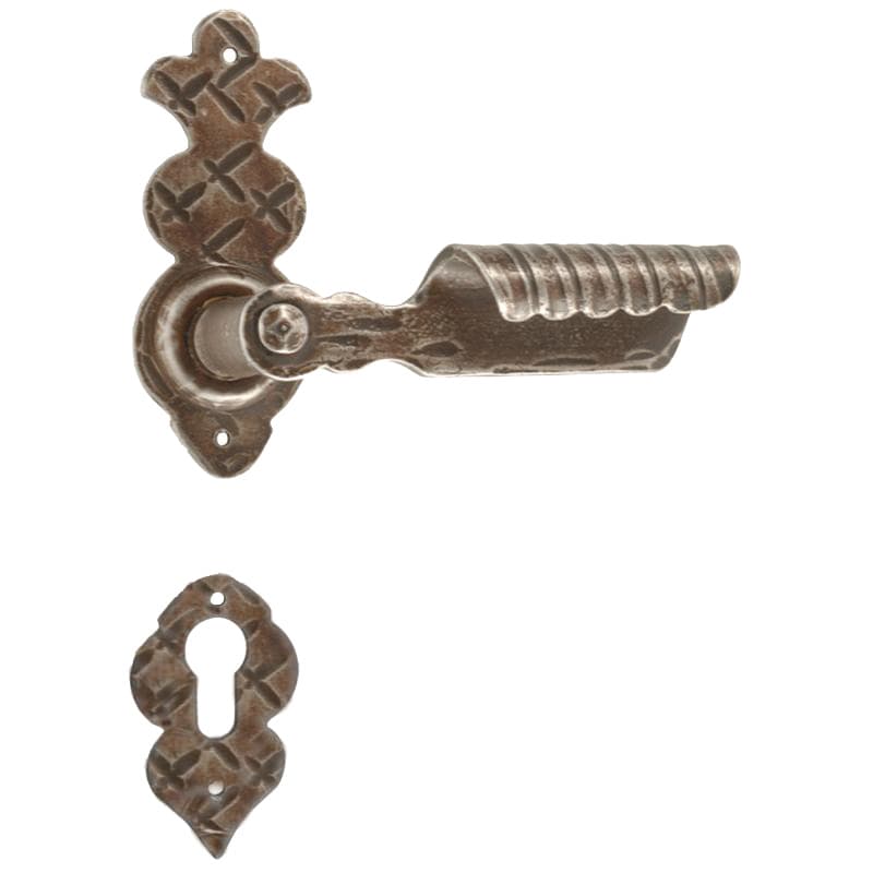 Ruggine • Ferro • Foro cilindrico -  senza molla di ritorno