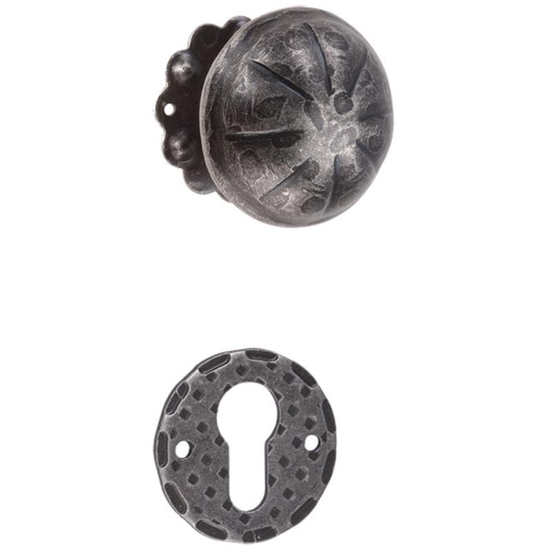 Pomolo fisso maggiorato con rosetta e bocchetta