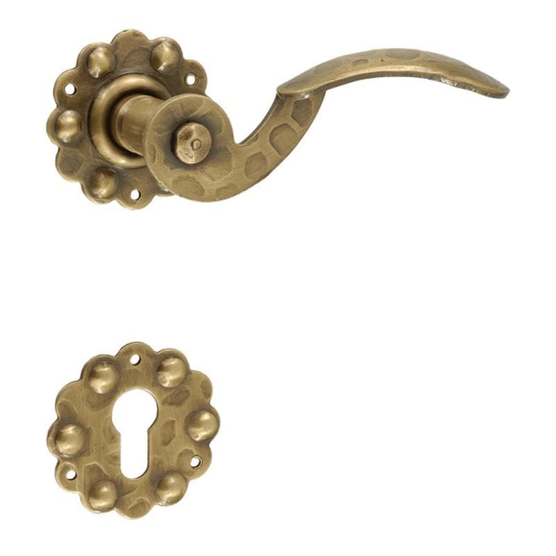 Maniglia con rosetta e bocchetta