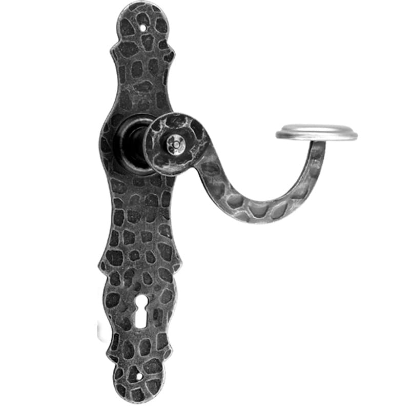 Maniglia con placca in Ferro - Immagine 1
