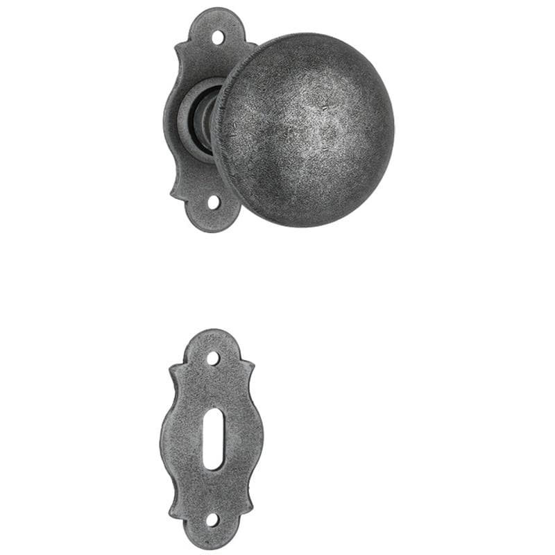 Pomolo decentrato girevole con rosetta e bocchetta