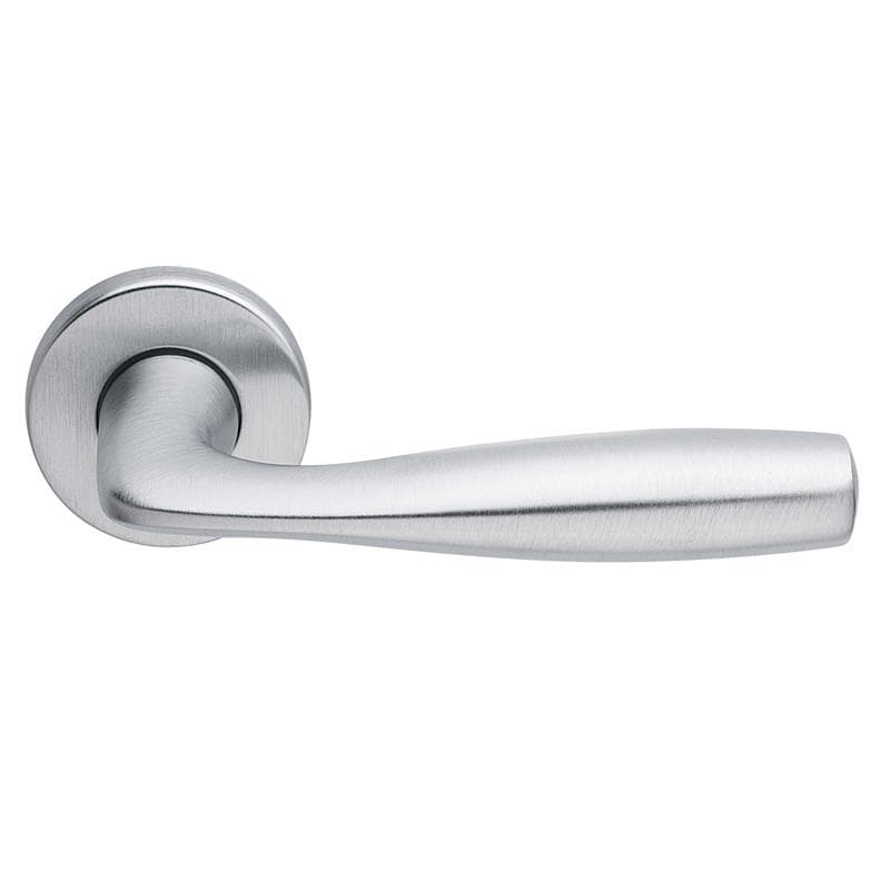 Cromo satinato  • Zama • Foro cilindro - con molla di ritorno 