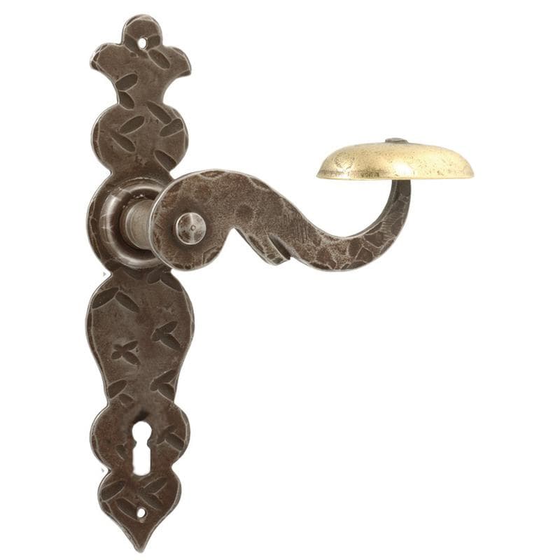 Ruggine • Ferro • Foro normale - distanza 90mm - con molla