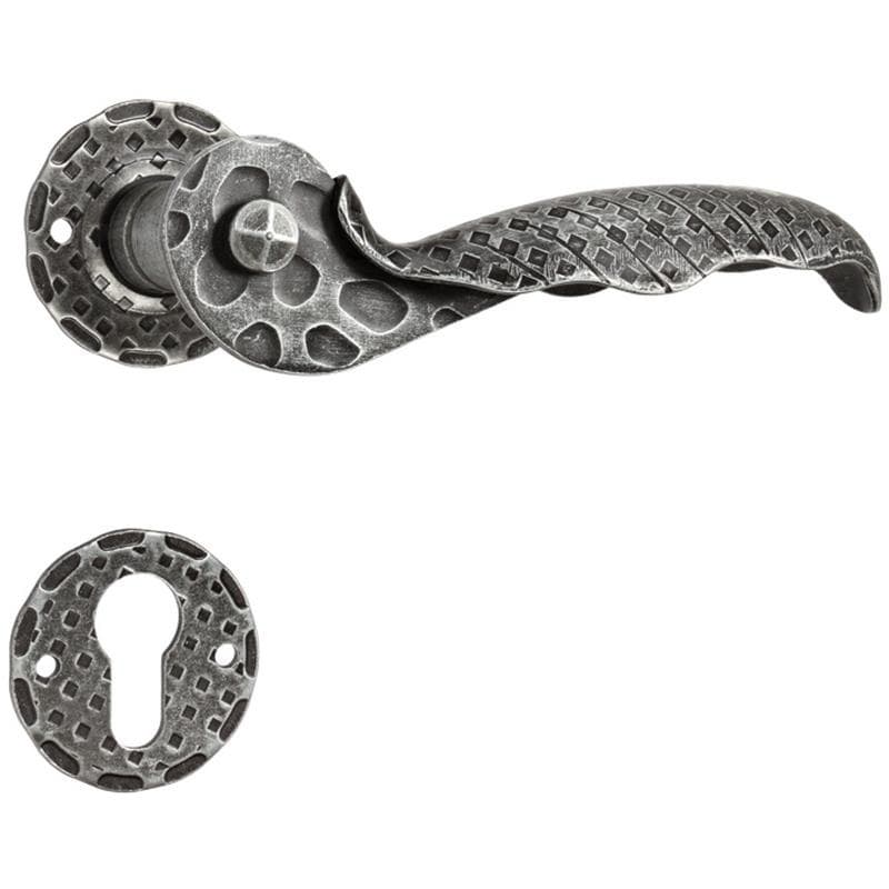 Silver  • Ferro • Foro cilindrico -  con molla di ritorno 