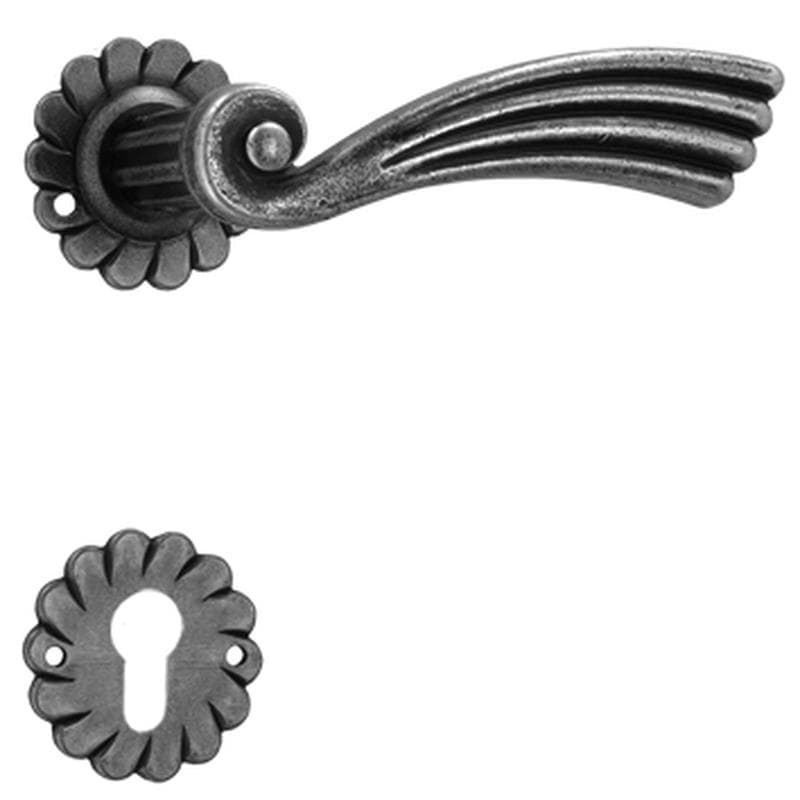 Silver  • Ferro • Foro cilindrico -  con molla di ritorno 