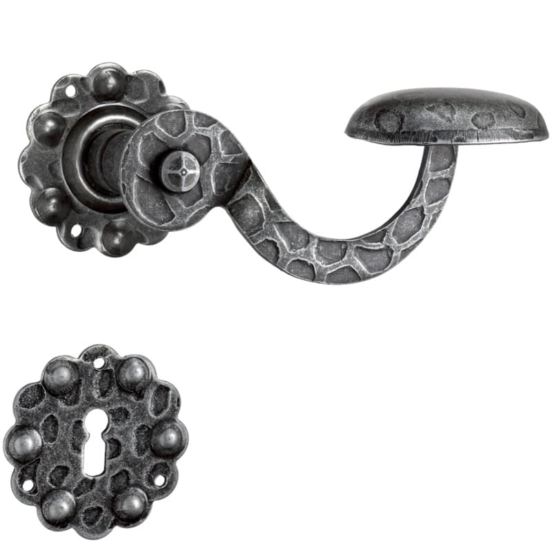 Silver  • Ferro • Foro normale -  con molla di ritorno 