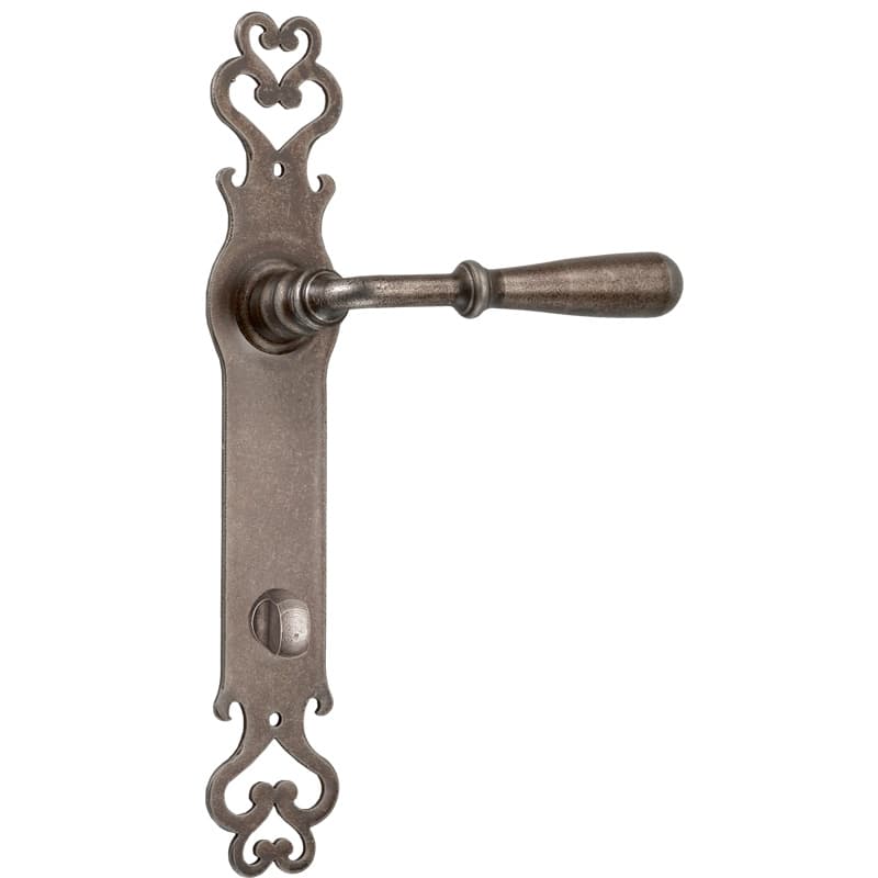 Ruggine  • Ferro • Nottolino wc -  con molla di ritorno 