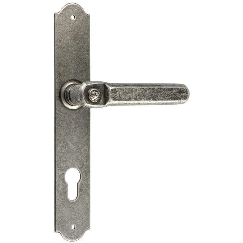 Silver • Ferro • Foro cilindro - distanza 85mm -  con molla