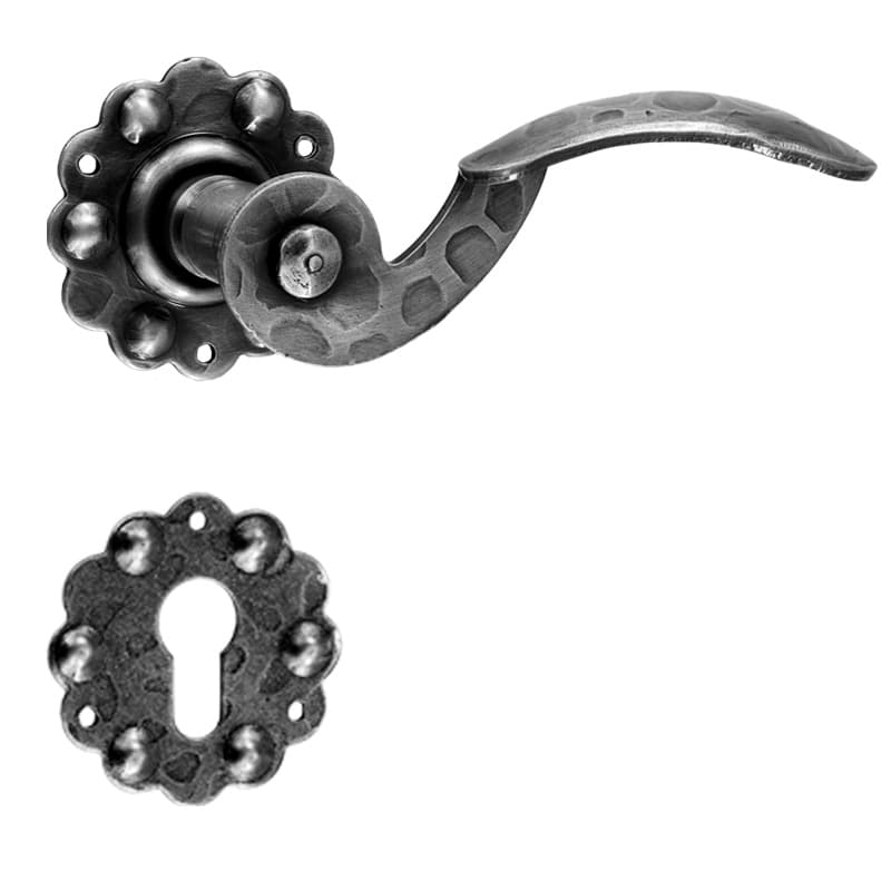 Silver • Ferro • Foro cilindrico -  con molla di ritorno