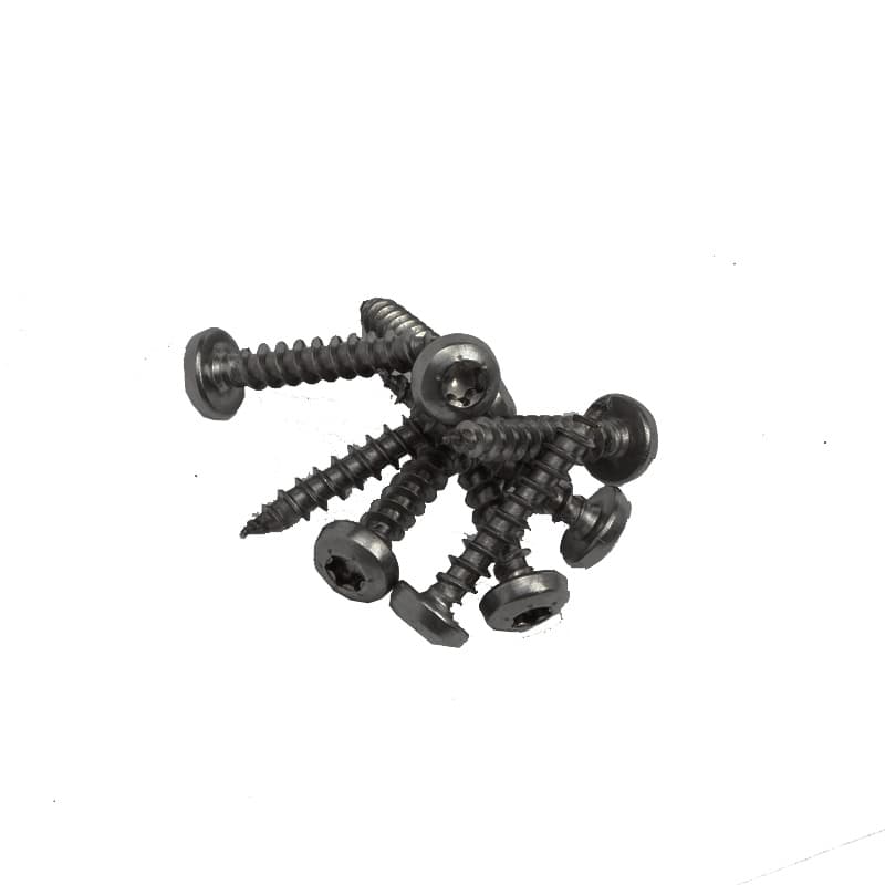 Nero • Inox AISI 316 • Ø6 x 50 taglio torx